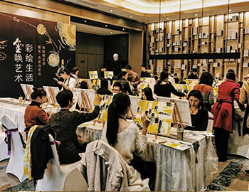 【央璽】“璽喚藝術(shù)，彩繪生活” 油畫(huà)體驗(yàn)課圓滿落幕